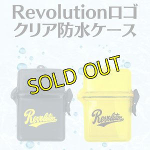 画像1: Revolutionロゴ クリア防水ケース (1)