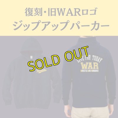 画像1: 復刻・旧WARロゴ　ジップアップパーカー (1)