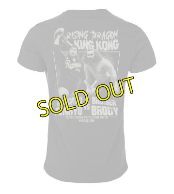 画像3: ブルーザー・ブロディvs天龍源一郎　三冠統一戦マッチアップTシャツ《限定品》 (3)