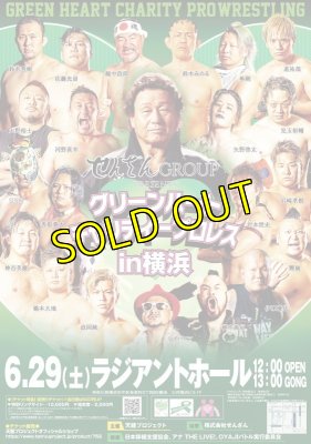 画像2: 2024年6月29日(土)　せんざんグループpresents'『グリーンハートチャリティプロレスin横浜』前売りチケット (2)