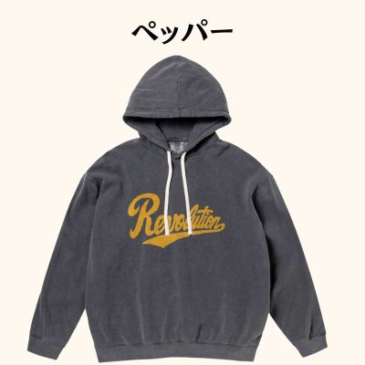 画像3: Revolutionガーメントダイライトフリースパーカー (3)