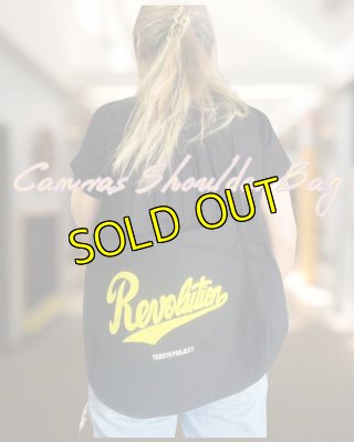 画像3: Revolutionロゴ キャンバスショルダーバッグ (3)