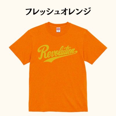 画像2: 【ネットショップ限定】Revolution Tシャツ（2025夏カラーver.）【受注生産品】 (2)