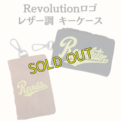 画像1: Revolutionロゴ レザー調キーケース (1)