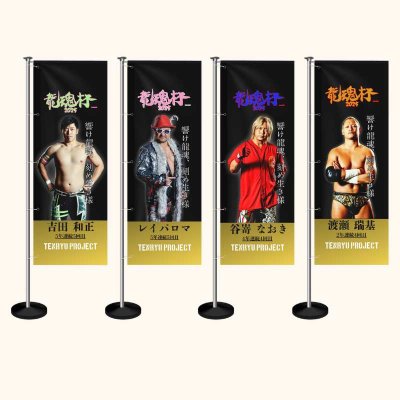 画像4: 龍魂杯2025 ミニのぼり (4)