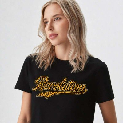 画像3: Revolution レオパードロゴTシャツ (3)