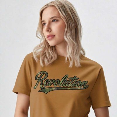 画像3: Revolution 迷彩ロゴTシャツ (3)