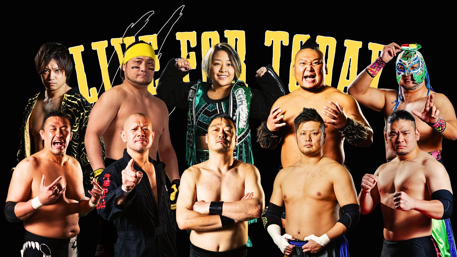 10月17日(金) 『LIVE FOR TODAY』Vol.7 全出場選手決定のお知らせ
