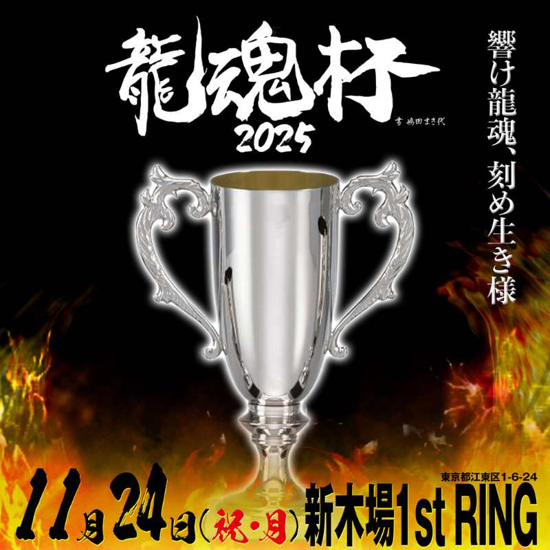 龍魂杯2025　前売りチケット　(2025.11.24)